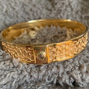 COACH Signature Bangle Bracelet